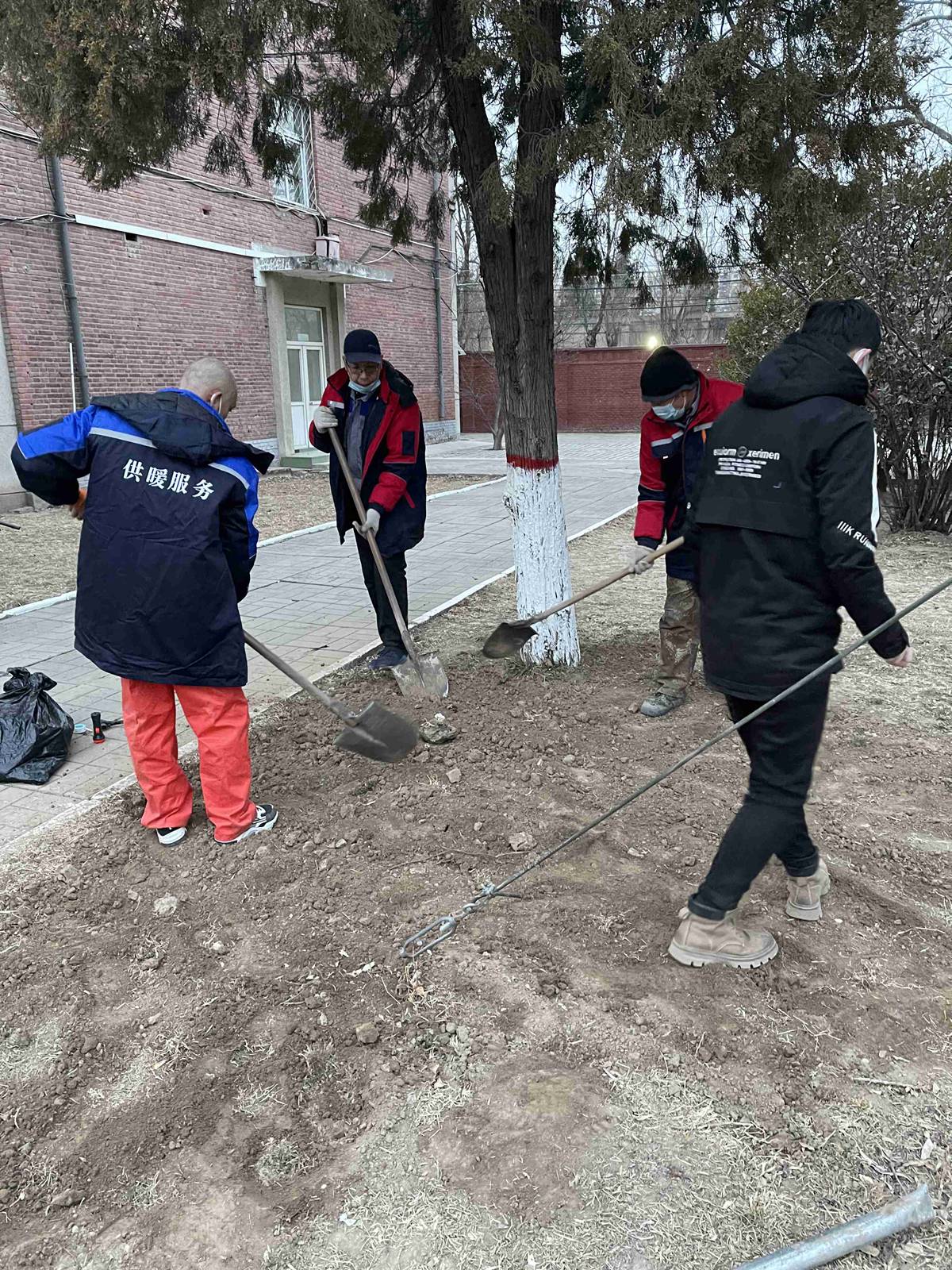 某学校管道维修